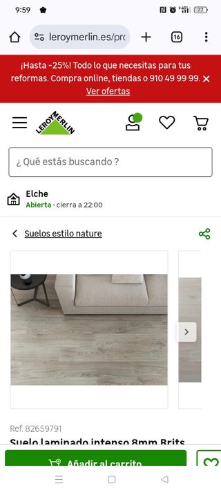 Suelo Tarima flotante