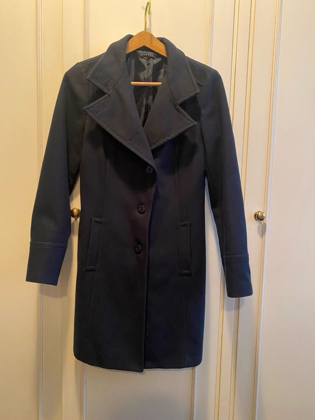 Cappotto blu da donna Sisley