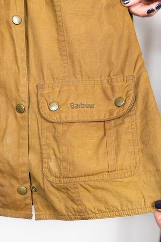 Barbour Flyweight Wax Uility vintage 90s