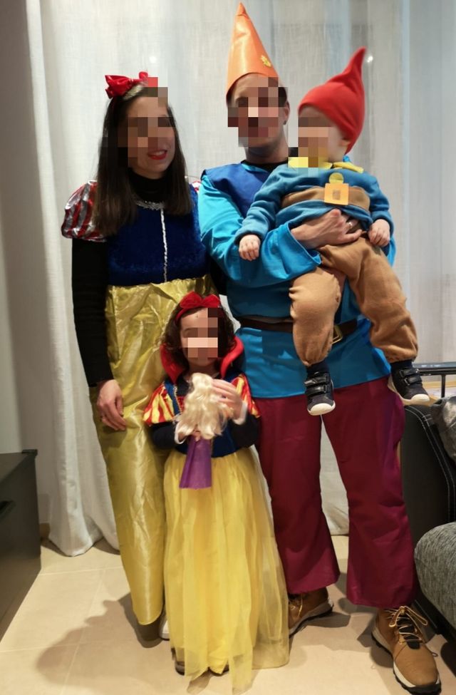 Disfraz enanitos y Blancanieves