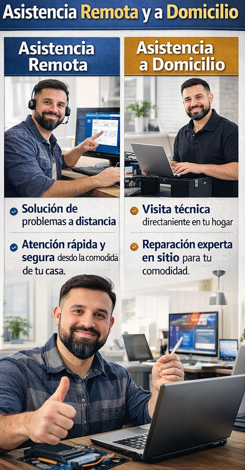 Reparacion y mantenimiento de ordenadores. 24hr