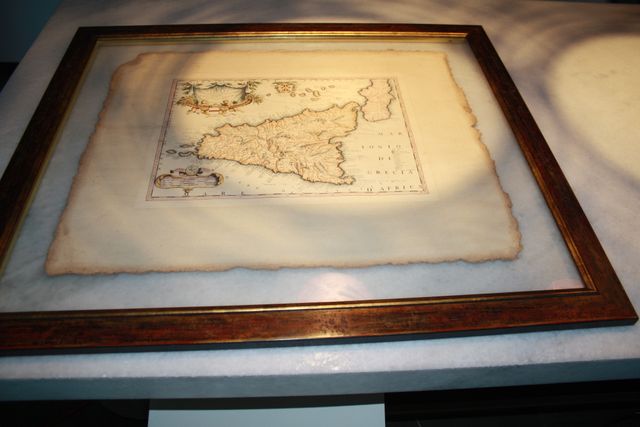 Quadro con riproduzione Trinacria