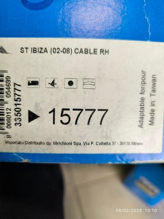 Retrovisor derecho manual Ibiza 