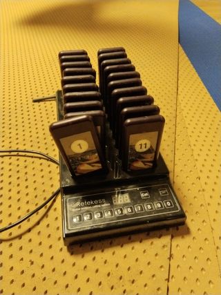 Avisadores inalámbricos bar restaurante