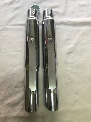 Harley Davidson Silenciosos custom Slush Cut Short