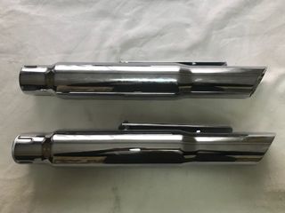 Harley Davidson Silenciosos custom Slush Cut Short