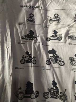 Camisa Mario Kart 8 XL