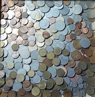 Gran Lote de monedas extranjeras 