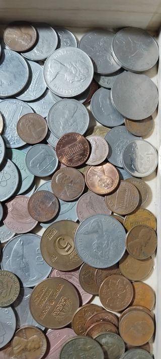 Gran Lote de monedas extranjeras 