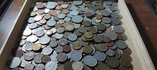 Gran Lote de monedas extranjeras 