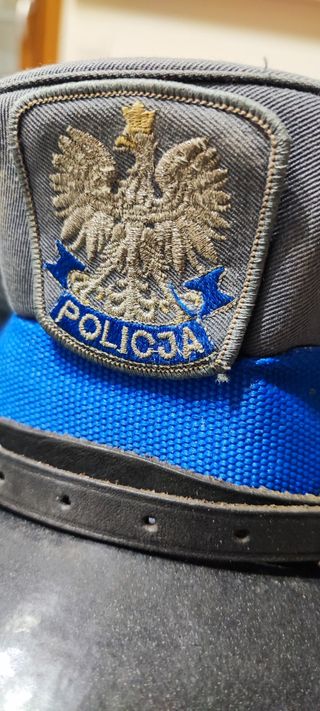 Polish police cap