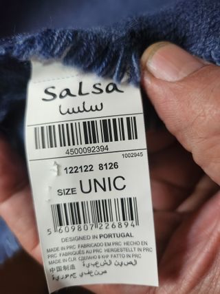Bufanda oversized de mujer Salsa