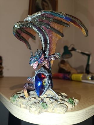 Modellino drago 'land of the dragons' 