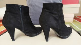 Botines de ante número 36