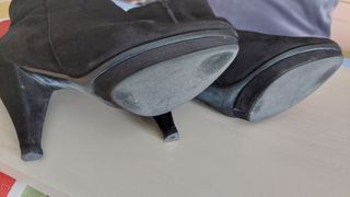 Botines de ante número 36