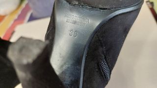 Botines de ante número 36