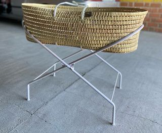 Moises cuna mimbre beve