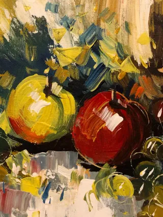 Chianti classico - Óleo sobre lienzo Marouflage.