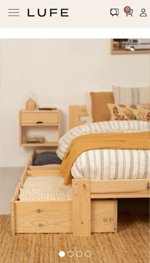 Cama Lufe Baso 80 x 180