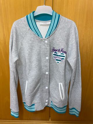 Chaqueta beisbolera mujer clockhouse