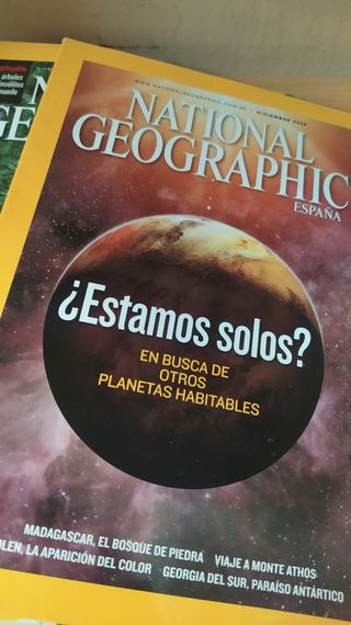 REVISTAS de NATIONAL GEOGRAPHIC
