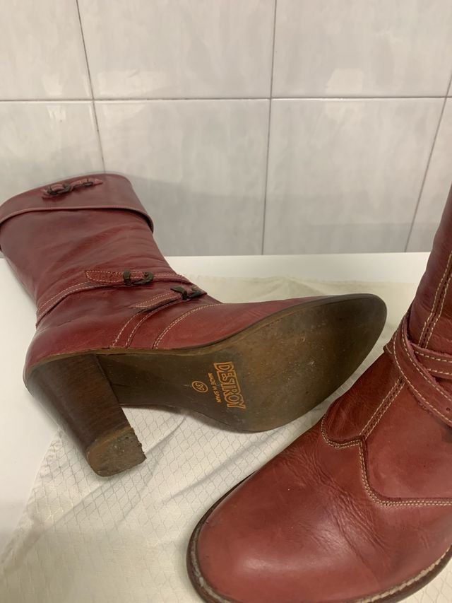 Botas piel camperas Destroy