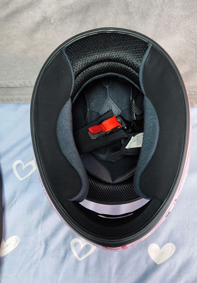 Casco moto ls2 helmets XS rosa