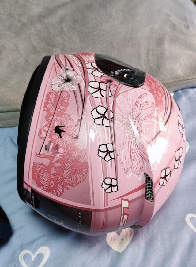 Casco moto ls2 helmets XS rosa