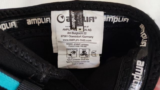 Rodilleras Amplifi (esquí, snowboard, bicicleta..