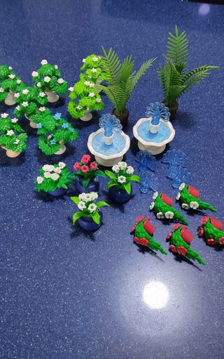 Playmobil vasi fiori vittoriani