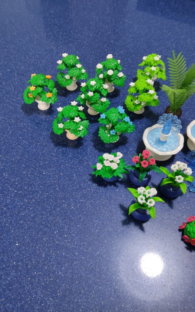 Playmobil vasi fiori vittoriani