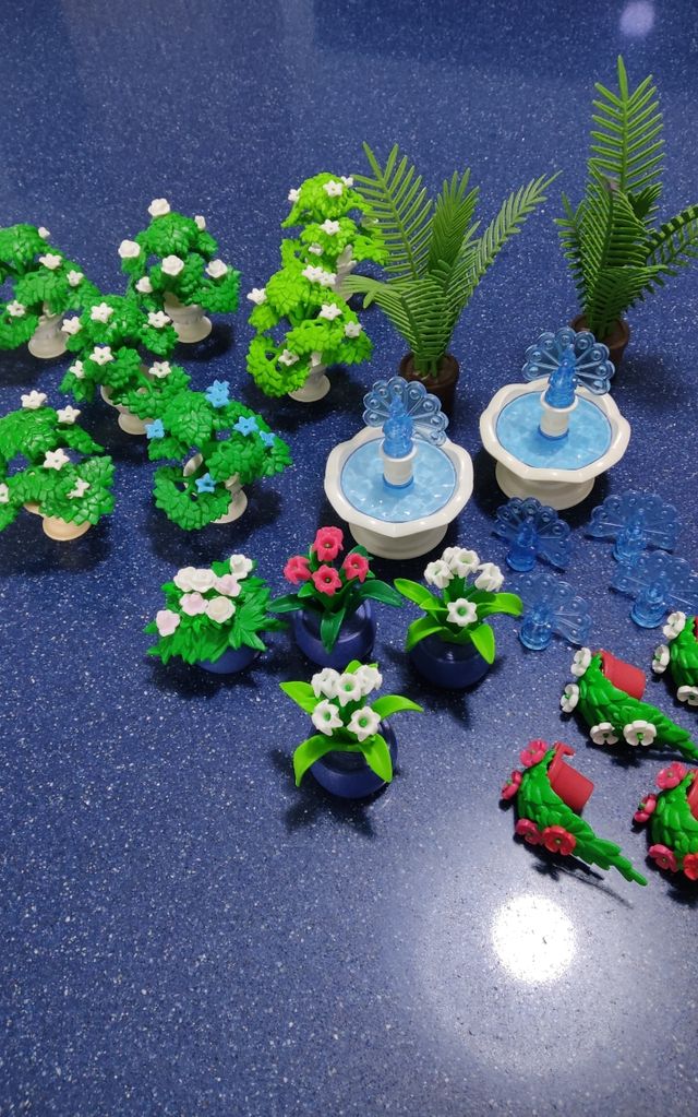 Playmobil vasi fiori vittoriani