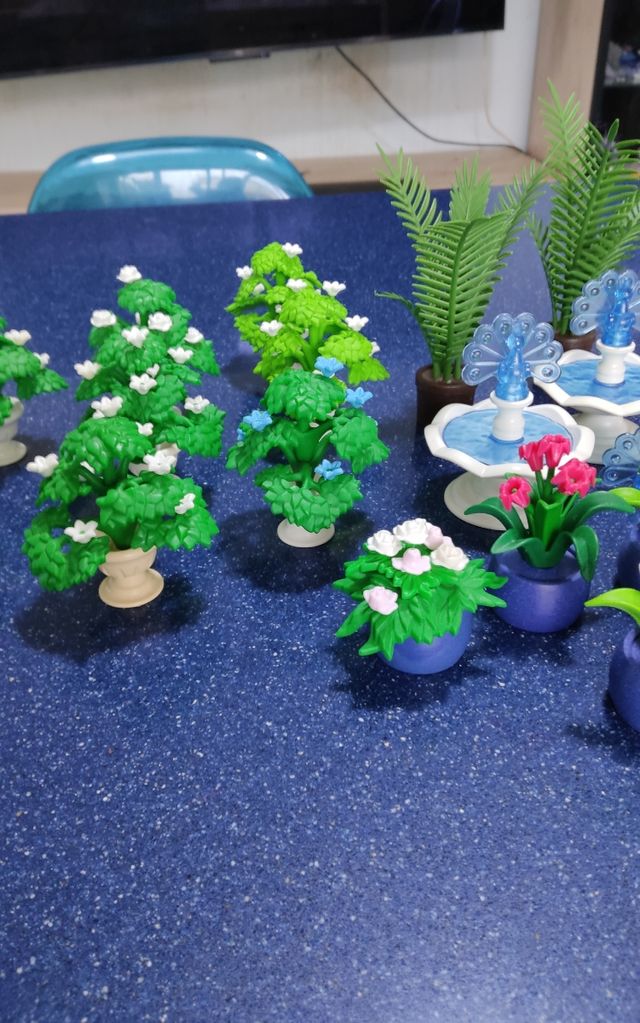 Playmobil vasi fiori vittoriani