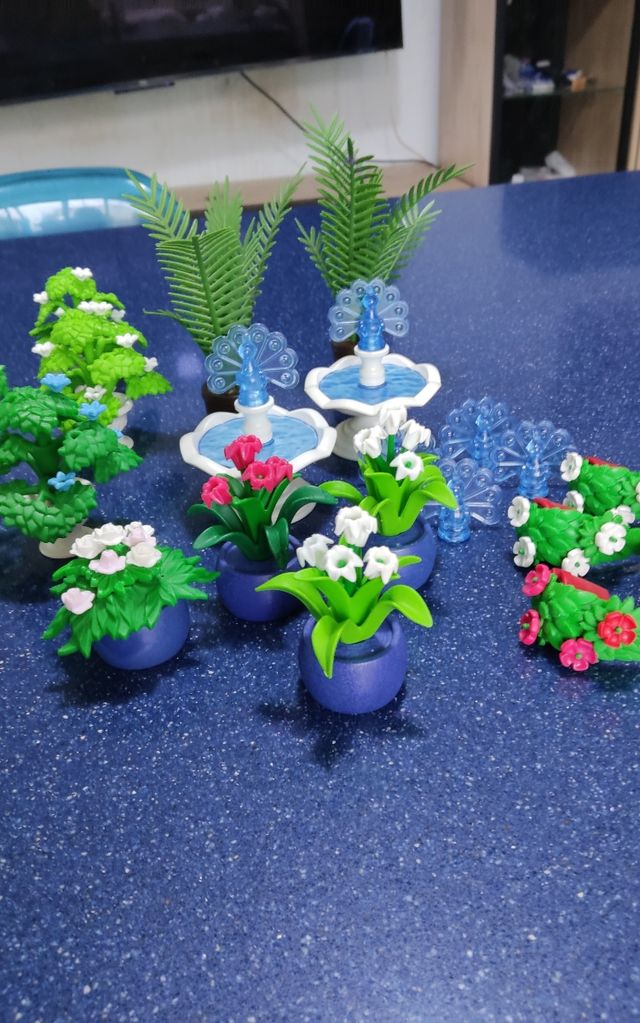 Playmobil vasi fiori vittoriani
