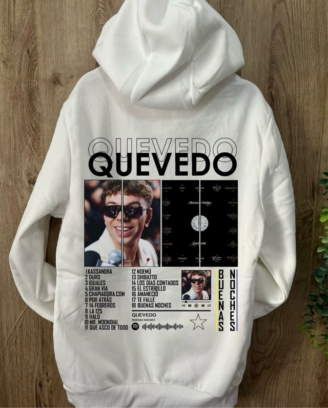 Sudadera Quevedo buenas noches de segunda mano por 28 EUR en