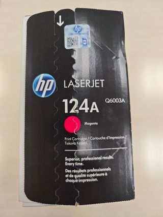 Cartuchos originales HP 124A - Color Magenta