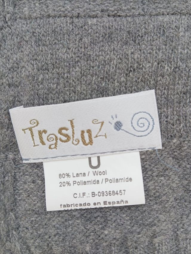 Conjunto gorro y bufanda Trasluz