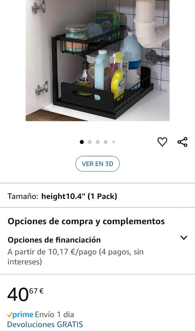 Organizador multiusos 