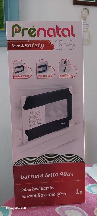 Barrera cama infantil