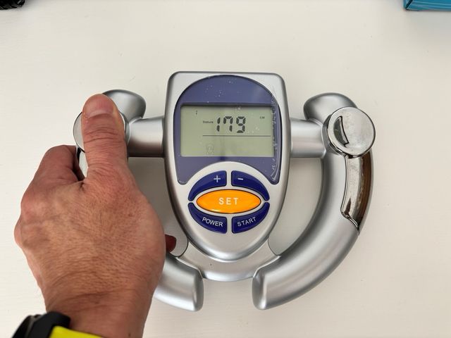 Medidor de grasa corporal