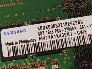 16GB MEMORIA DDR4 3200 SAMSUNG M471A1K43EB1-CWE