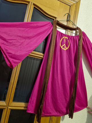 Disfraz carnaval HIPPIE nuevo