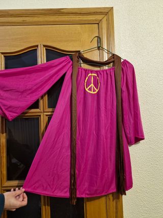 Disfraz carnaval HIPPIE nuevo