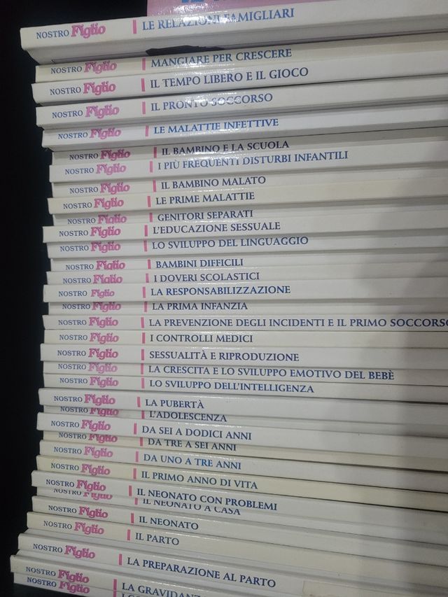 Raccolta n. 34 volumi "Nostro figlio"