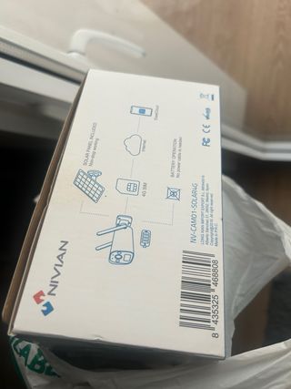 Camara de vigilancia wifi solar exterior