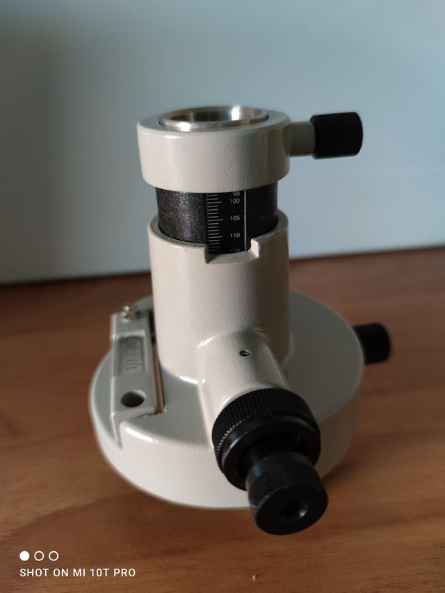 SECO 2153-10GRIGIO Porta prisma altezza regolabile