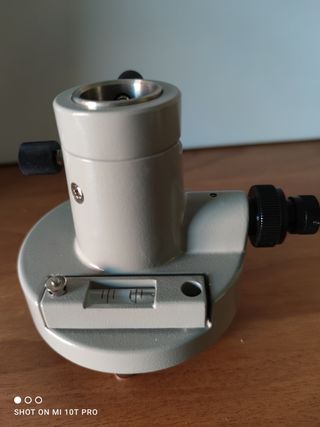 SECO 2153-10GRIGIO Porta prisma altezza regolabile