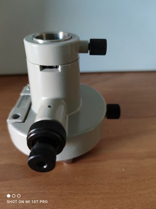 SECO 2153-10GRIGIO Porta prisma altezza regolabile