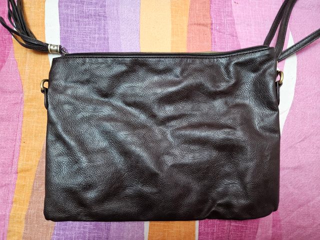 Bolso bandolera marrón 