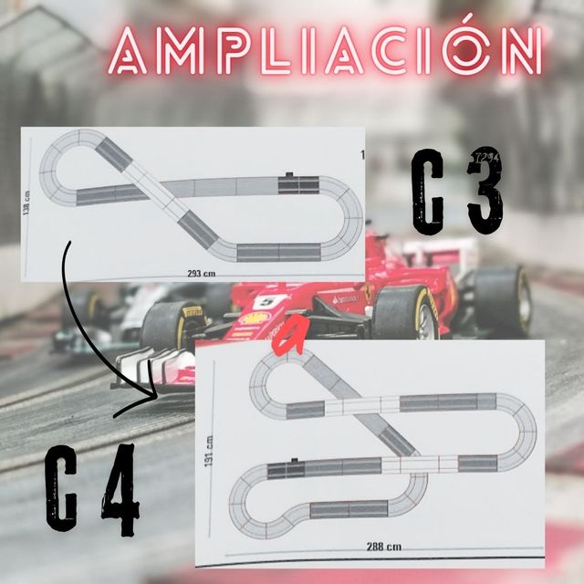 Ampliaciones de Scalextric 1:32